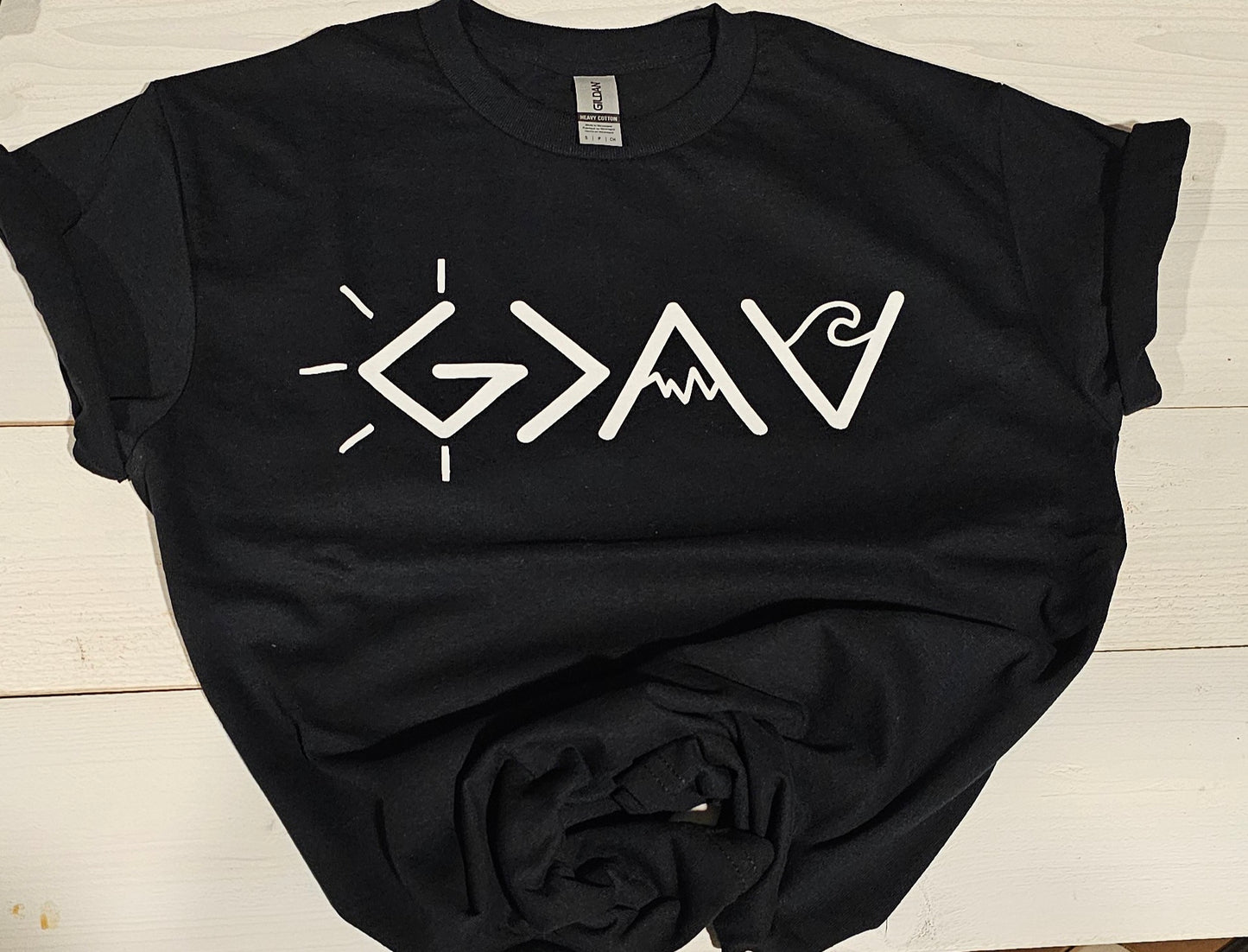 God is Greater than the highs and lows Tshirt