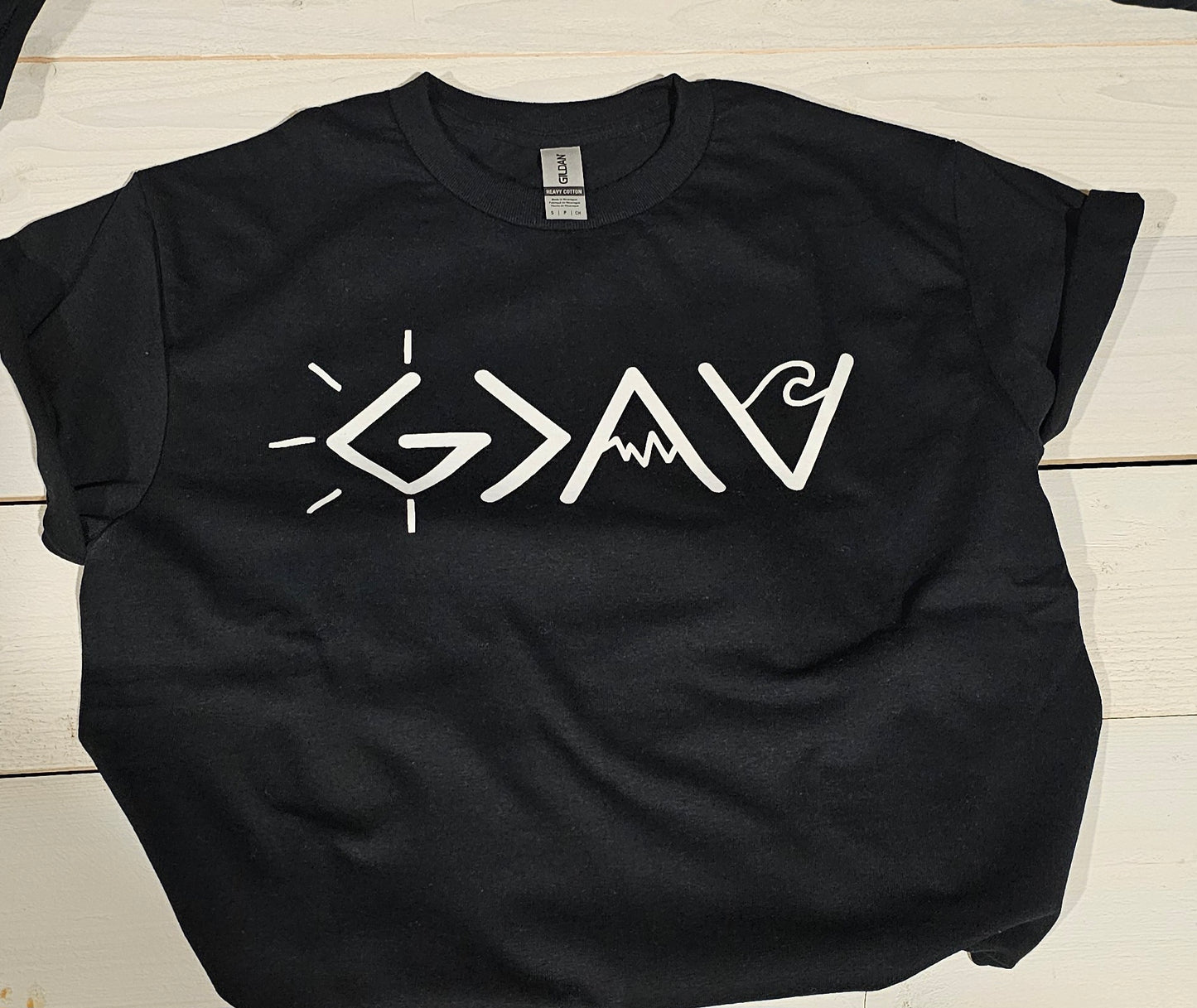 God is Greater than the highs and lows Tshirt