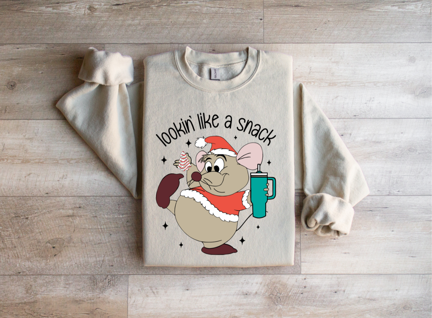 Looking like a snack Mouse Sweatshirt