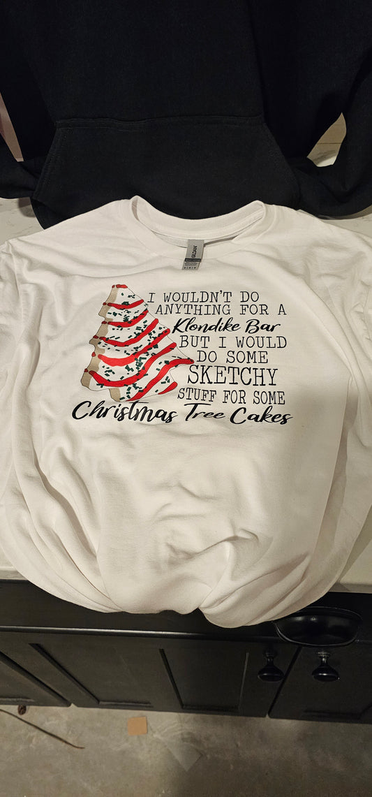 Christmas tree cakes tshirt