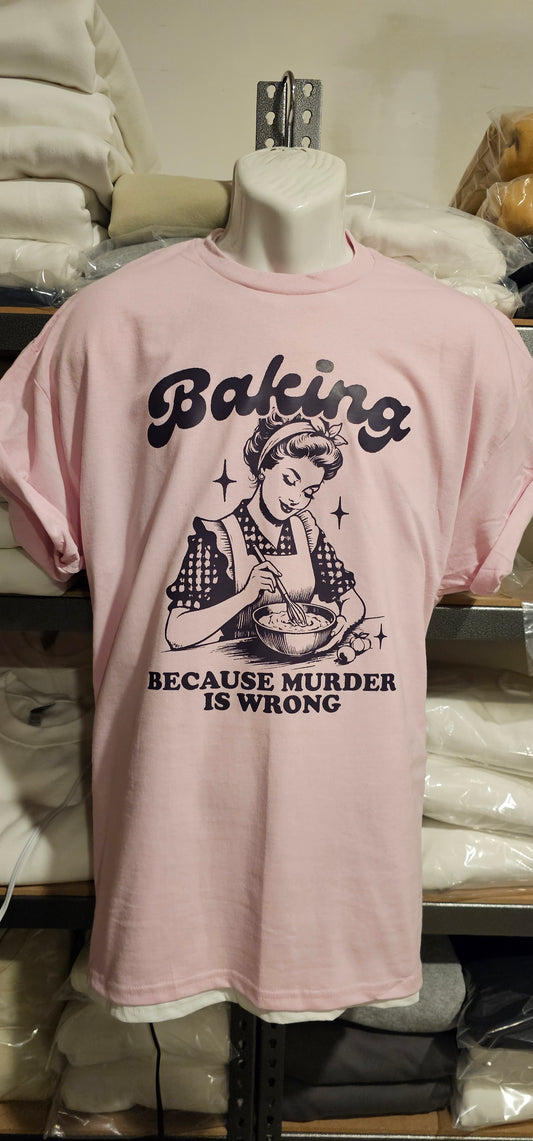 Baking Because Murder is wrong