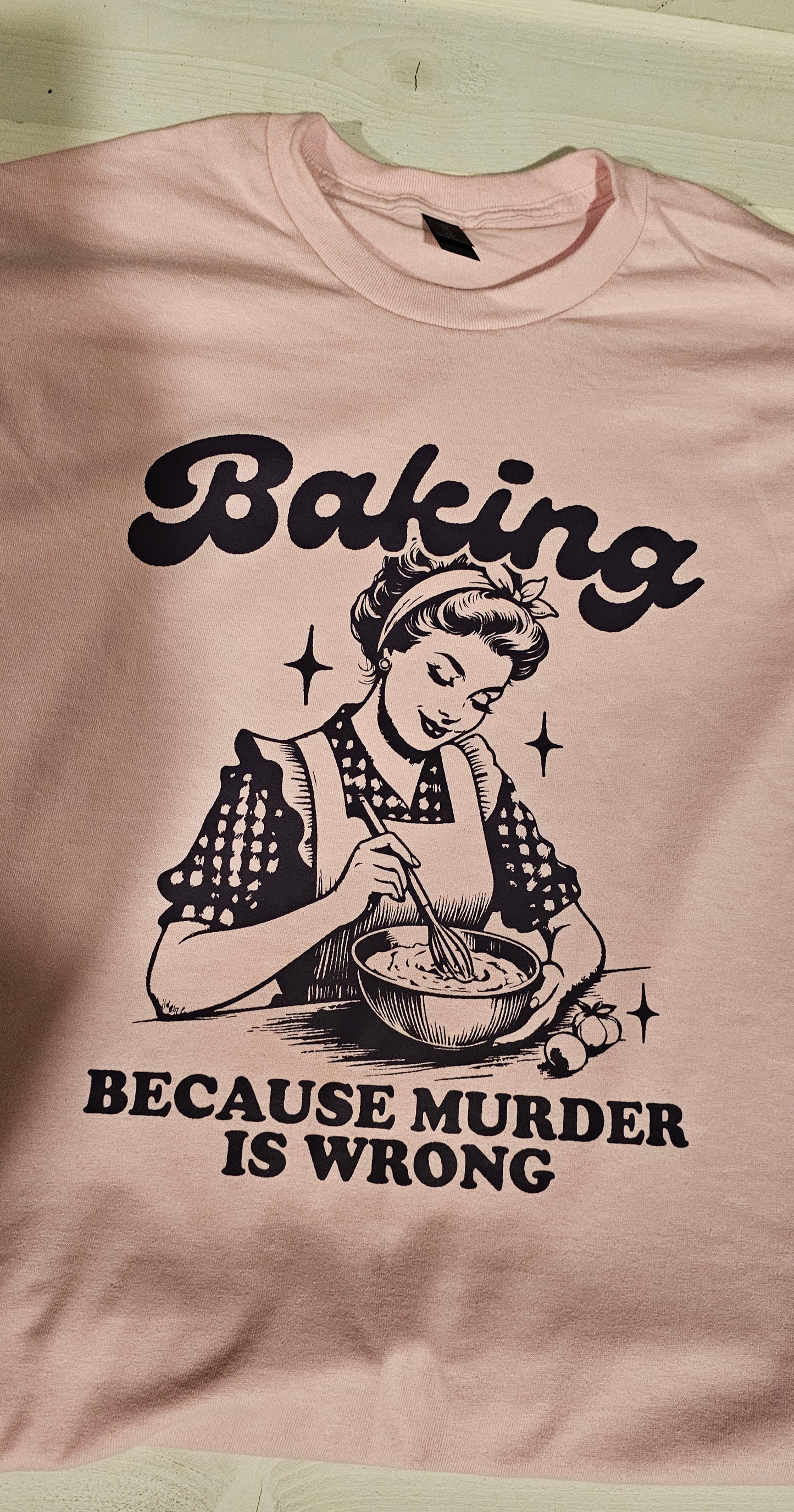 Baking Because Murder is wrong