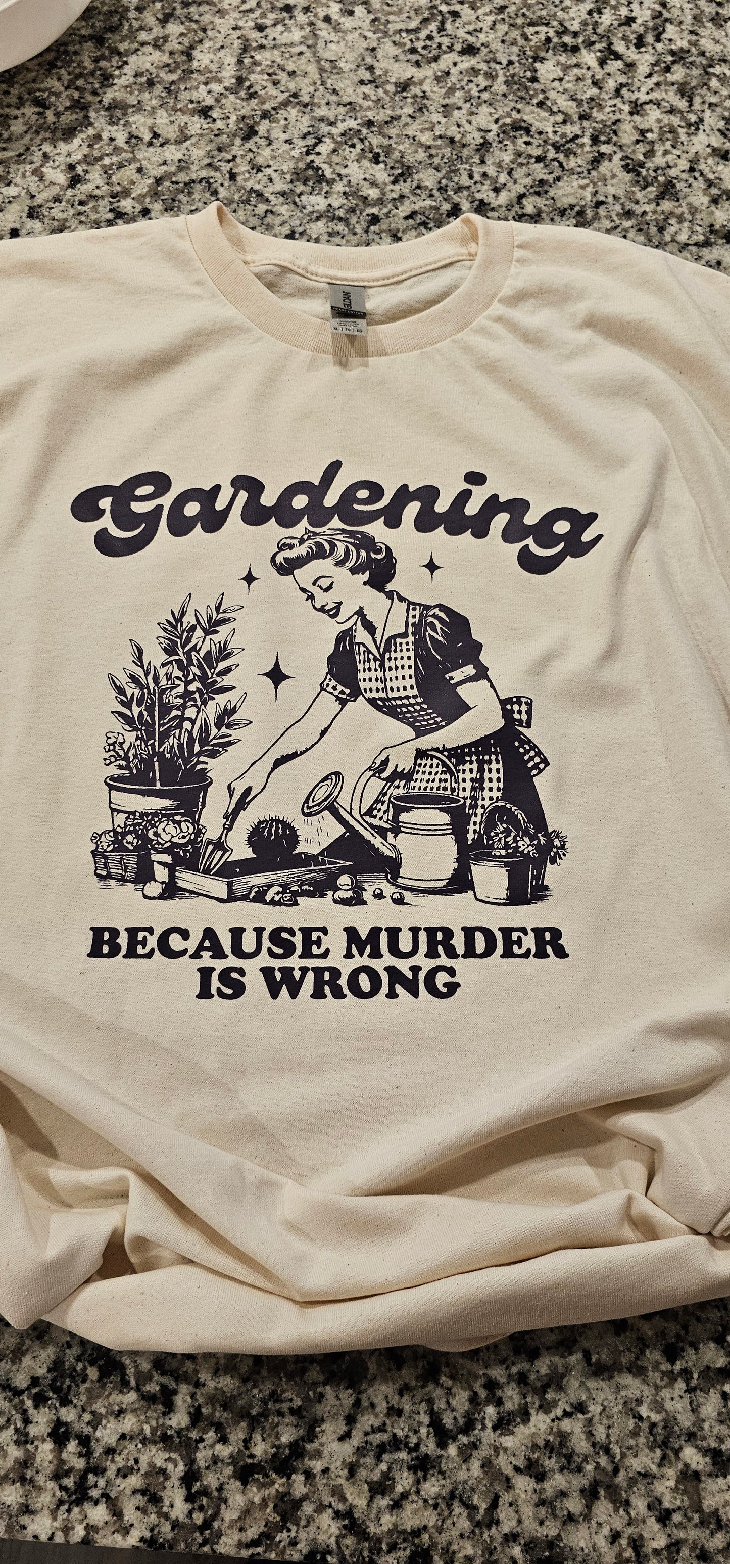 Gardening Because Murder is Wrong