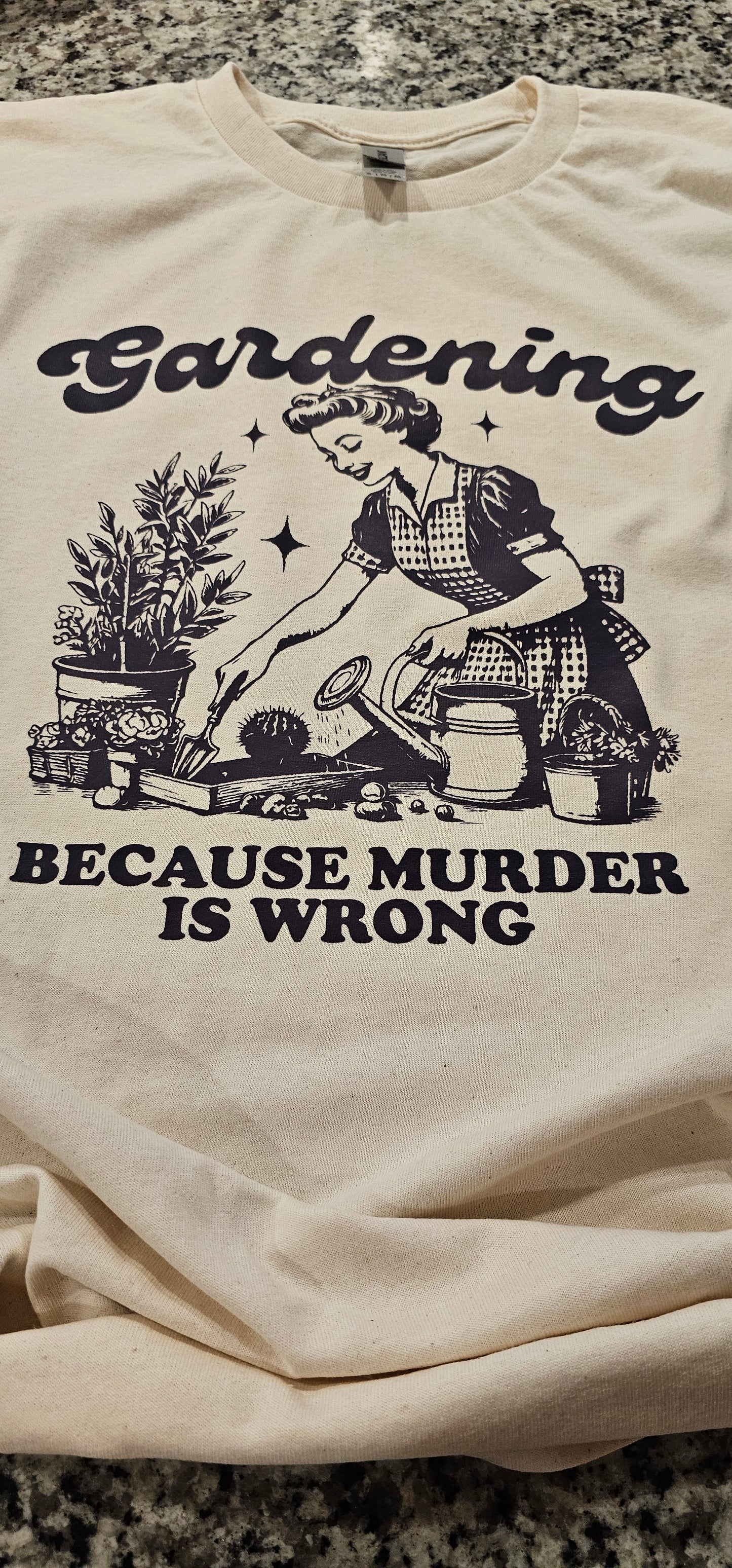 Gardening Because Murder is Wrong